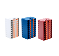 Blocs de contrôle de prix d'usine de vente à chaud de haute qualité UTL avec bornes de serrage de connecteur de câblage enfichable PTFIX18x2.5