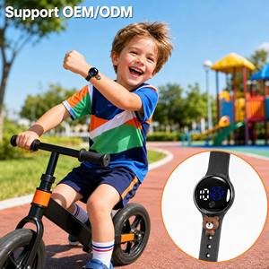 Orologio Digitale per Bambini con Logo Personalizzato, Display LED, Cinturino con Charm 3D a Cartone Animato, Regalo Educativo - Product Image 4