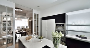 Meubles de cuisine modernes armoires en métal automatique Cucine Componibili belle cuisine Quipe de Kitchen Lowes - Product Image 3