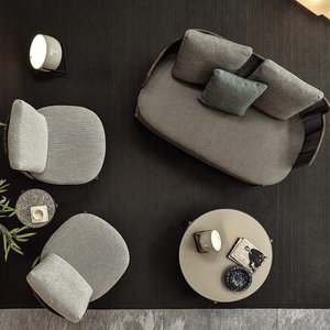Set di Mobili da <span class=keywords><strong>Giardino</strong></span> Confortevoli, Divano Angolare da Esterno <span class=keywords><strong>in</strong></span> Rattan Intrecciato a Mano <span class=keywords><strong>per</strong></span> 4 Persone - Product Image 2