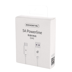 Somostel SMS-BA01 Nhanh Chóng Sạc 5A <span class=keywords><strong>USB</strong></span> Để Loại C Cáp 1M Cho iPhone Điện Thoại Di Động Máy Tính Bảng Thông Minh Đồng Hồ Cáp Tipo C Carga Rapida - Product Image 4