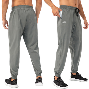 กางเกงวิ่งขายาวลำลองเอวกลางน้ำหนักเบาแห้งเร็วพิมพ์โลโก้ตามสั่งสำหรับผู้ชายสำหรับฤดูร้อน - Product Image 3