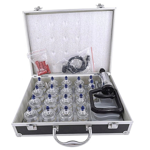 Offerta di tempo limitato 19 tazze cinese Kit coppettazione sottovuoto estraibile apparato sottovuoto terapia Relax massaggiatore curva pompe di aspirazione - Product Image 4