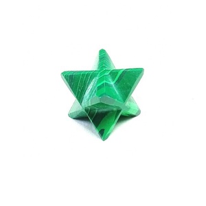 Estrella de Malaquita Gris Natural, Estrella Merkaba de 8 Puntas, Cristal, Venta al por Mayor - Product Image 6