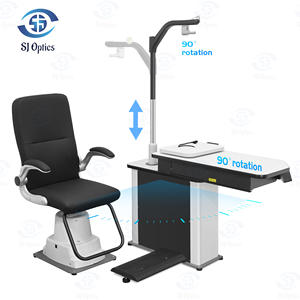 SJ Optics CS-530 Kombinierte Untersuchungseinheit aus Stuhl und Tisch mit schwenkbarem Tisch und höhenverstellbarem Stuhl für Sehtests - Product Image 2