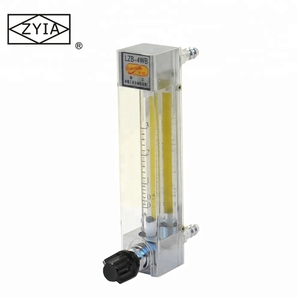 Loại bảng điều khiển kích thước nhỏ Ống ThủY Tinh y tế Air gas <span class=keywords><strong>Flow</strong></span> meter/xách tay không khí tự nhiên rotameter - Product Image 5