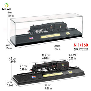 1/160 <span class=keywords><strong>tren</strong></span> estático modelo DIY mesa de arena modelo Material <span class=keywords><strong>miniatura</strong></span> paisaje modelo <span class=keywords><strong>tren</strong></span> escena - Product Image 3