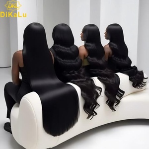 <span class=keywords><strong>Parrucche</strong></span> Frontali in HD Lace Personalizzate all'Ingrosso, con Capelli Umani Grezzi Allineati alle Cuticole, Lisci, Ondulati <span class=keywords><strong>e</strong></span> Ricci, per <span class=keywords><strong>Donne</strong></span> Nere - Product Image 2