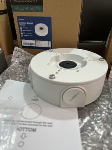 ดาฮัว โดม จังก์ชั่น บ็อกซ์ PFA137 สีขาวติดผนังอลูมิเนียมอัลลอยด์ IP67 ตัวเรือนเสียงสองทาง 5MP 4+2 ช่องกล้อง IP ขายึด - Product Image 6