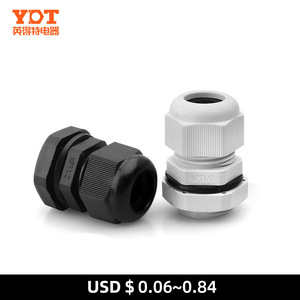 YOT Nylon <b>Cable</b> Gland NPT 6mm Threaded <b>Waterproof</b> Flame Retardant For <b>Cable</b> Protection - Product Image 5