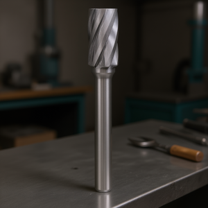 Cortador Rotatorio Fervi para Aluminio, Broca de 12 mm con Punta de Carburo para Máquina Herramienta - Product Image 3