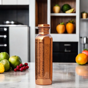 High Quality Adult Premium Gym Outdoor <b>Drinking</b> Water <b>Bottle</b> Handmade Styles Glossy Finished <b>copper</b> <b>bottles</b> - Product Image 6