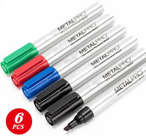 Paquete de 10 Marcadores para Pizarra Blanca, Tres Colores Mezclados, Borrables, Escritura Suave, No se Deforman, 4 mm para una Fácil Escritura, Marcadores para Papel - Product Image 2