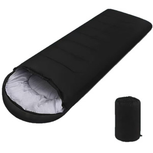 Sac de couchage enveloppant à capuche avec logo personnalisé, toutes saisons, unisexe, sacs de couchage d'hiver pour le camping en plein air et la randonnée - Product Image 6