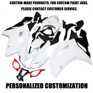 Personnalisation sur mesure - Kit de carénage en ABS non peint pour moto <span class=keywords><strong>Kawasaki</strong></span> Ninja ZX6R <span class=keywords><strong>636</strong></span> Zx6R 2007 <span class=keywords><strong>2008</strong></span> - Product Image 2