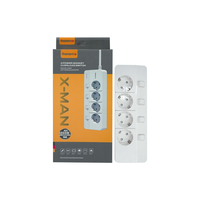 Stop Kontak Listrik EU 3 Lubang Model Meja, Laris Manis, Harga Murah, Smart Plug