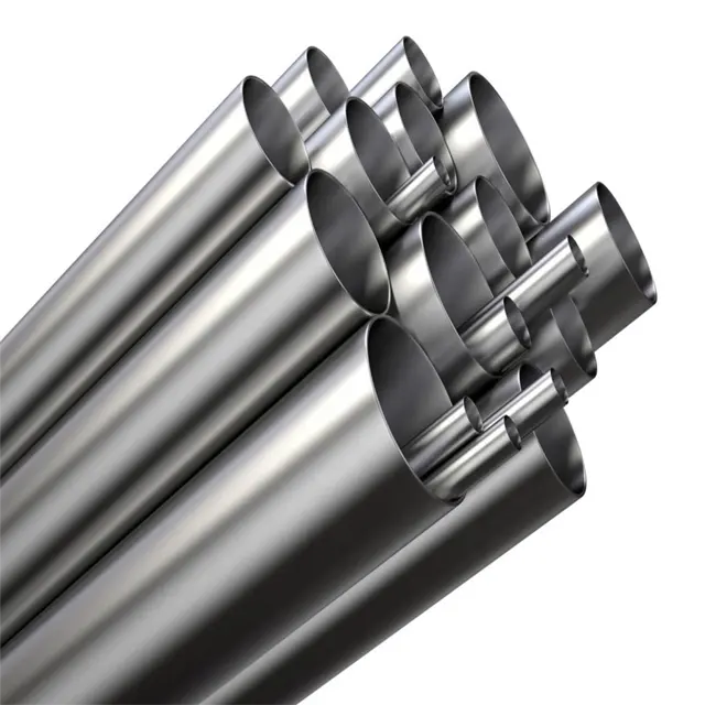 Tubo de acero al carbono sin costura ASTM A213 201 304 304L Tubo de acero inoxidable sin costura pulido con espejo