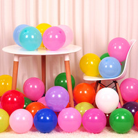 Ballons en latex nacrés noirs et blancs en gros, ballons en caoutchouc métalliques de 12 pouces pour décorations de fête