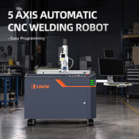 Machine de soudage laser automatique 5 axes 2000W pour alliage d'aluminium avec refroidissement par eau