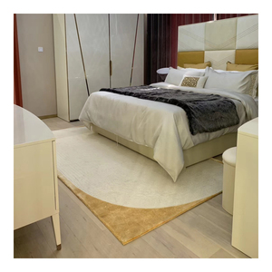 100% Len Handmade Thảm Đối Với Trang Chủ Sử Dụng Phong Cách Hiện Đại Khu Vực Thảm Phổ Biến Bền Tùy Chỉnh Thiết Kế Sàn Thảm Cho Phòng Khách - Product Image 6