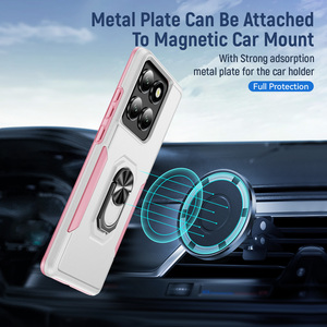 Funda Protectora para Teléfono con Anillo, Funda Tipo Armadura para <span class=keywords><strong>Moto</strong></span>/Motorola <span class=keywords><strong>G</strong></span> Play/<span class=keywords><strong>G</strong></span> Power/<span class=keywords><strong>G</strong></span> Stylus/<span class=keywords><strong>G</strong></span> 5G/Edge 2026/2025 - Product Image 6