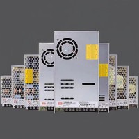 Fuente de Alimentación Conmutada MEANWELL Original de 12V CC, Convertidor AC/DC, Transformador CC para Uso Industrial