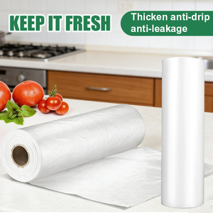 Bolsas Transparentes para Almacenamiento de Alimentos, para Pan, Frutas, Verduras, Bolsa de Plástico Personalizada para Productos Agrícolas en Rollo - Product Image 5