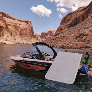 Tobogán inflable de la isla del tobogán <span class=keywords><strong>y</strong></span> tobogán de la <span class=keywords><strong>cascada</strong></span> del pontón de los deportes de la estera - Product Image 4