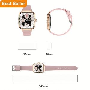 HK82 2025 Ladies Smart Watch 1.75 Inch AMOLED Screen NFC BT Call Blood Pressure Menstrual Monitor Waterproof IP67 Calendar - Product Image 6