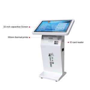 32-Inch Horizontal <strong>Touch</strong> <strong>Screen</strong> <strong>Queue</strong> Management Kiosk for Banks Governments Public Service Halls with Efficient Queueing <strong>System</strong> - Product Image 2