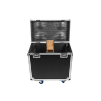 Flight case de haute qualité pour éclairage de scène, personnalisable, avec compartiments pour ranger les accessoires de câblage