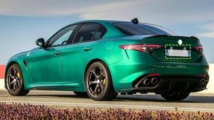 Luce targa LED bianca per Alfa Romeo <span class=keywords><strong>Giulia</strong></span> 952 2016-2022 & Stelvio 949 2016-2022 nuova luce targa posteriore - Product Image 5