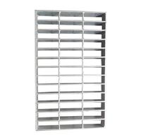 Plaque de grille en acier galvanisé d'ingénierie G304/30/100W plaque de grille en acier de soudage sous pression plaque de grille de plate-forme