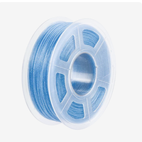 Filament d'imprimante 3D PLA pailleté 1 kg, effet scintillant, consommables d'impression 3D économiques pour imprimantes 3D FDM