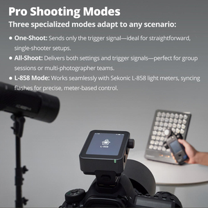Déclencheur de <span class=keywords><strong>flash</strong></span> sans fil Godox X3Pro C/N/S/F 2,4 pouces <span class=keywords><strong>TTL</strong></span> HSS 2,4G avec écran tactile OLED pour Sony Canon <span class=keywords><strong>Nikon</strong></span> Fuji Olympus - Product Image 5