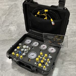 ชุดเครื่องวัดความดันไฮดรอลิกเครื่องมือวินิจฉัยสำหรับรถขุดชิ้นส่วนเครื่องยนต์3สำหรับท่อ5เครื่องวัดแรงดันยี่ห้อ3เดือน - Product Image 2