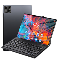 Produit OEM Bon processeur A20-C Android 14 10.1 pouces 12 Go de RAM 512 Go de ROM avec étui clavier pour appeler une tablette PC pour les entreprises