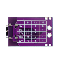 AITEWIN ROBOT Déclencheur de charge rapide PD/QC/AFC, prend en charge les sorties de tension fixe 5V 9V 12V 15V 20V, PD2.0 3.0 vers DC Spoof Scam
