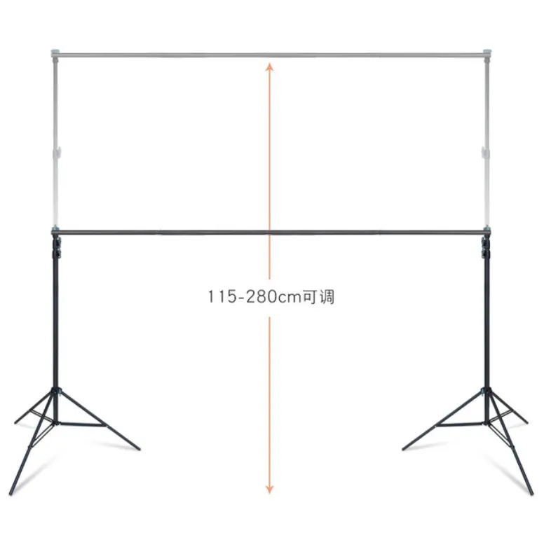 Trípode para estudio fotográfico, soporte de fondo plegable para estudio fotográfico