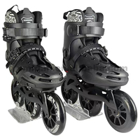 2025 Fengquan niveau professionnel adulte trois roues vitesse Slalom chaussures de patin à roulettes pour hommes et femmes nouveaux patins de vitesse adultes