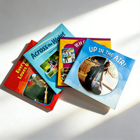 Livres d'images personnalisés pour enfants, livres cognitifs pour nourrissons, impression offset sur papier d'art, couverture souple, piqûre à cheval