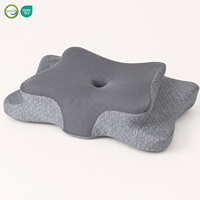 Oreiller en mousse à mémoire de forme en forme de papillon, distributeur en gros, chaîne d'approvisionnement en vrac, fabricant de textiles de maison