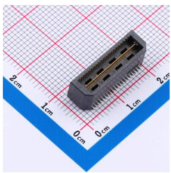 Conector de Placa a Placa QTE-020-03-L-D-A-K-TR, 40 Posiciones, 2 Filas, Paso de 0.8mm, SMT, Chapado en Oro - Product Image 3