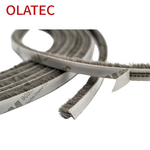 แถบกันลม OLATEC ความหนาแน่นสูง แบบมีกาวในตัว ฐาน <span class=keywords><strong>PVC</strong></span>  แทรกสแตนเลส ประหยัดพลังงาน กันเสียง - Product Image 2