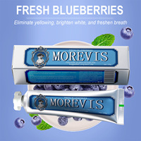 Dentifrice MARVISS en gros pour l'exportation 100g - Blanchissant aux herbes, parfum menthe, haleine fraîche, usage domestique adulte, en stock, durée de conservation 3 ans