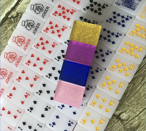 Rummy Lami <b>Poker</b> Acrylic Mahjong <b>Sets</b> Portable Entertainment Hand-Played-Factory Wholesale - Product Image 2