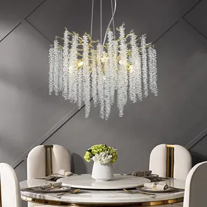 Fabriek Directe Verkoop Op Maat Beste Kwaliteit Decoratieve Kristallen Hanglampen Plafond Hotel Kroonluchter Voor Thuis