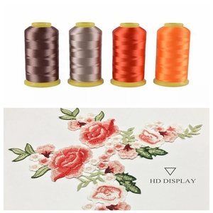 Chất lượng cao 100% polyester Máy Thêu chủ đề 120D/2 63 màu gunterman thêu chủ đề Polyester Tread cho thêu - Product Image 1