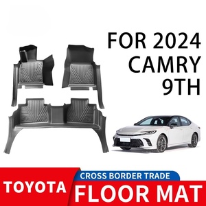 Alfombrillas de Coche 5D de Caucho TPE Ecológicas, Impermeables y Antideslizantes, Personalizadas de Fábrica al por Mayor, 3 Piezas para Toyota Camry 9ª Generación 2024 - Product Image 1
