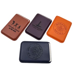 Étui de téléphone avec impression sérigraphique, portefeuille personnalisé avec logo, portefeuille magnétique pour téléphone, portefeuille minimaliste, étui de téléphone pour <span class=keywords><strong>iPhone</strong></span> - Product Image 2